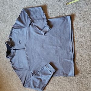 Mens Under Armour zip up top Size 2XL